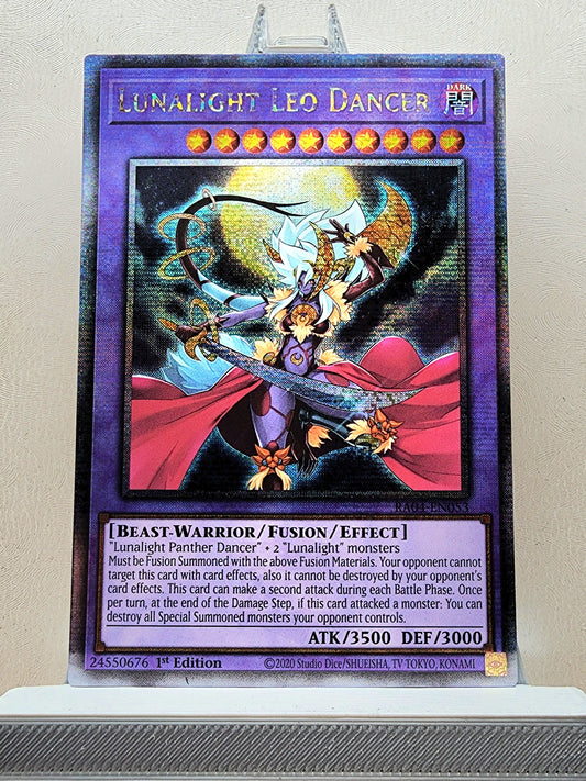 Yugioh! 1x Lunalight Leo Dancer (RA04 - Quarter Century Secret Rare) 1st Edition