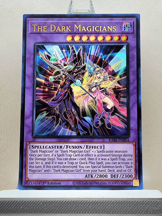 Yugioh! 1x The Dark Magicians (RA04 - Ultra Rare) 1st Edition