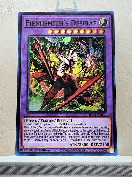 Yugioh! 1x Fiendsmith's Desirae (RA04 - Super Rare) 1st Edition