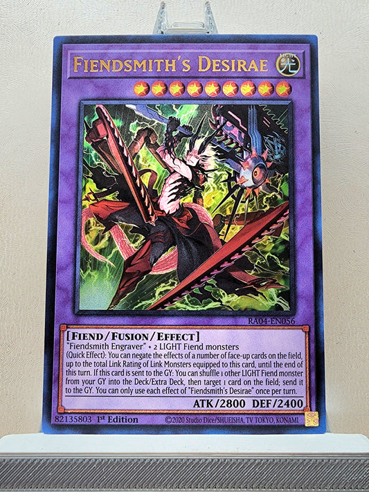 Yugioh! 1x Fiendsmith's Desirae (RA04 - Ultra Rare) 1st Edition