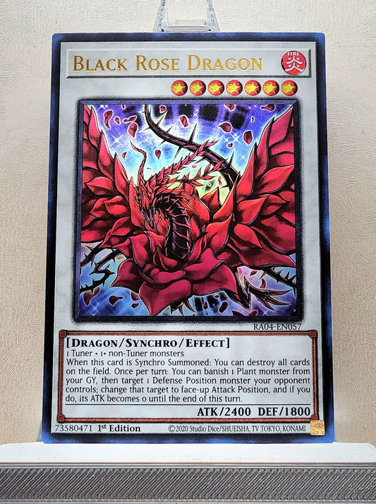 Yugioh! 1x Black Rose Dragon (RA04 - Ultra Rare) 1st Edition