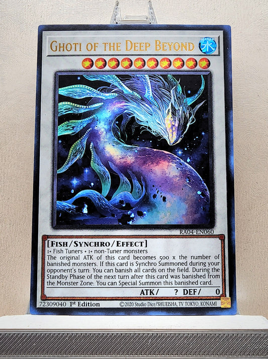 Yugioh! 1x Ghoti of the Deep Beyond (RA04 - Ultra Rare) 1st Edition