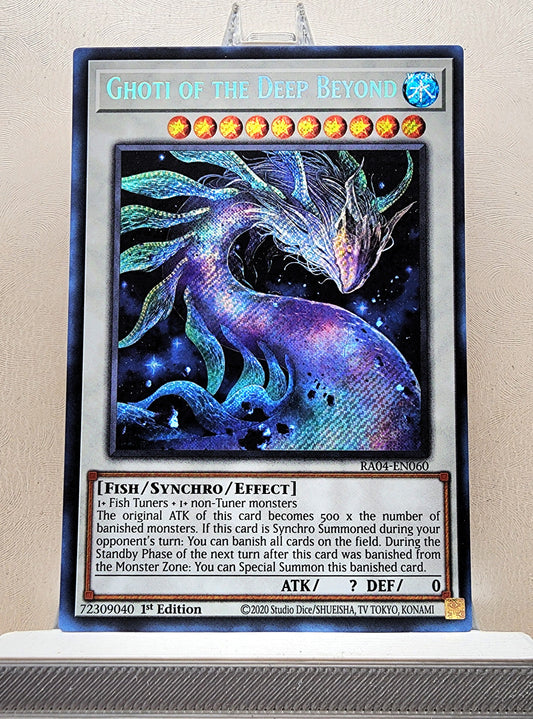 Yugioh! 1x Ghoti of the Deep Beyond (RA04 - Secret Rare) 1st Edition