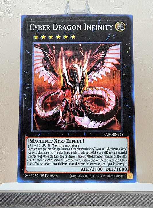 Yugioh! 1x Cyber Dragon Infinity (RA04 - Super Rare) 1st Edition