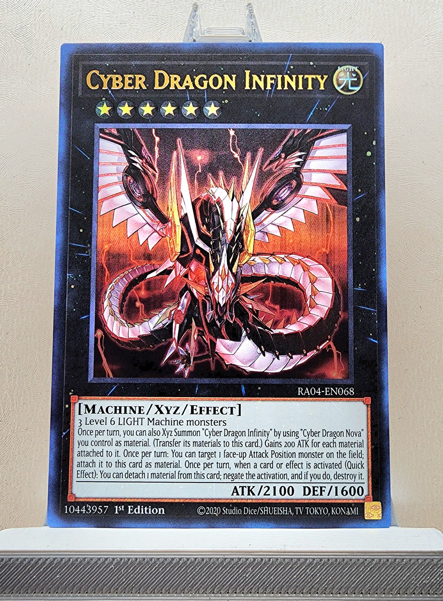 Yugioh! 1x Cyber Dragon Infinity (RA04 - Ultra Rare) 1st Edition