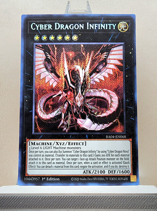 Yugioh! 1x Cyber Dragon Infinity (RA04 - Secret Rare) 1st Edition