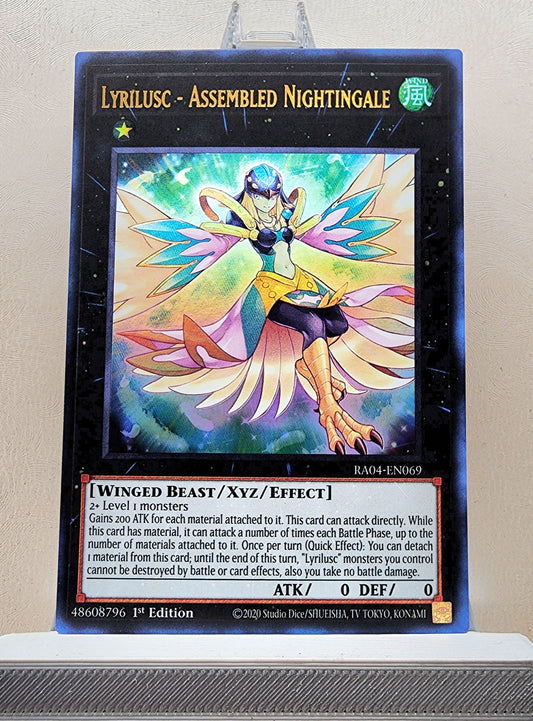 Yugioh! 1x Lyrilusc - Assembled Nightingale (RA04 - Ultra Rare) 1st Edition