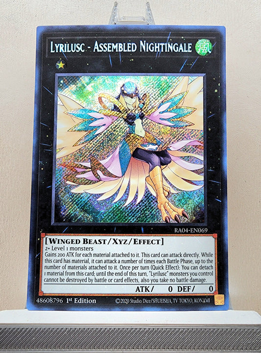 Yugioh! 1x Lyrilusc - Assembled Nightingale (RA04 - Secret Rare) 1st Edition