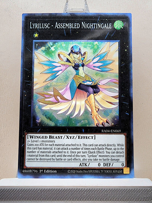 Yugioh! 1x Lyrilusc - Assembled Nightingale (RA04 - Prismatic Collectors Rare) 1st Edition