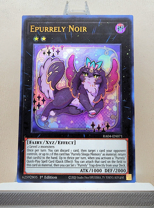 Yugioh! 1x Epurrely Noir (RA04 - Ultra Rare) 1st Edition