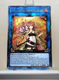 Yugioh! 1x Hiita the Fire Charmer, Ablaze (RA04 - Quarter Century Secret Rare) 1st Edition