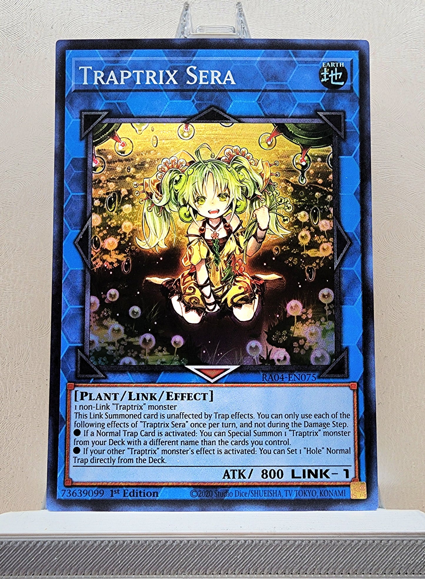 Yugioh! 1x Traptrix Sera (RA04 - Super Rare) 1st Edition
