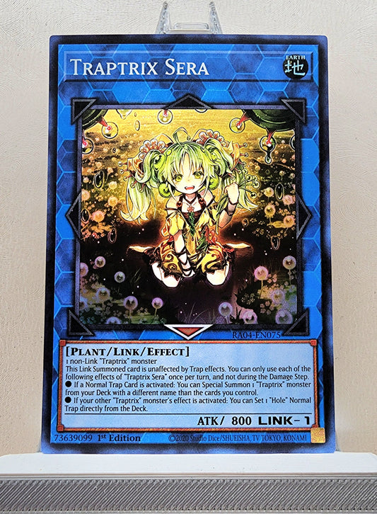Yugioh! 1x Traptrix Sera (RA04 - Super Rare) 1st Edition