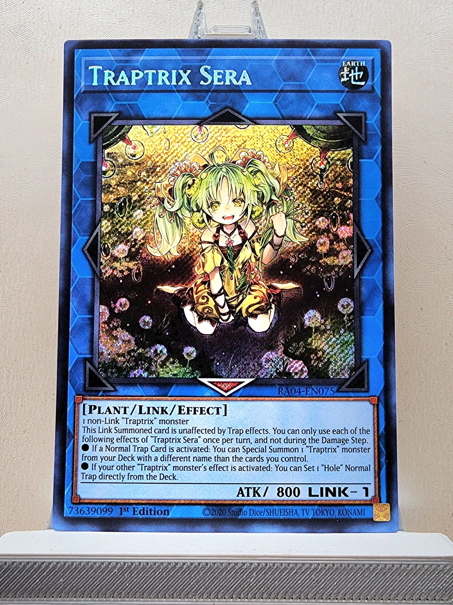 Yugioh! 1x Traptrix Sera (RA04 - Secret Rare) 1st Edition