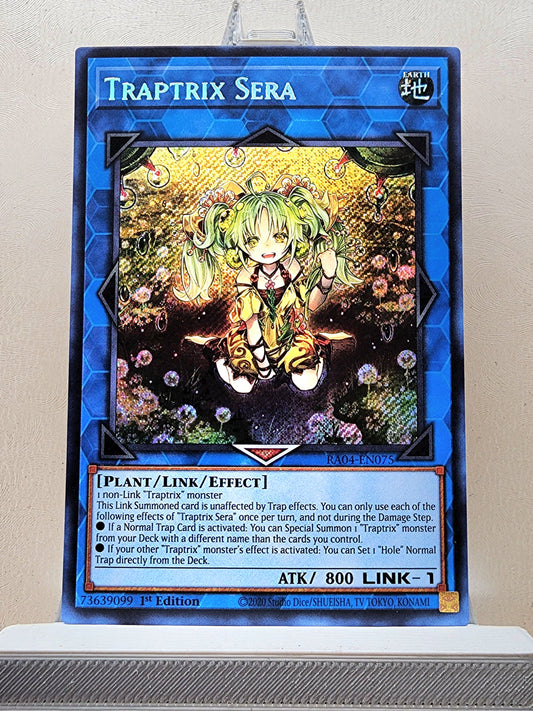 Yugioh! 1x Traptrix Sera (RA04 - Secret Rare) 1st Edition