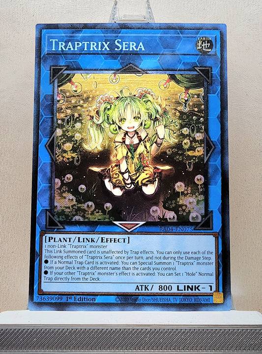 Yugioh! 1x Traptrix Sera (RA04 - Prismatic Collectors Rare) 1st Edition