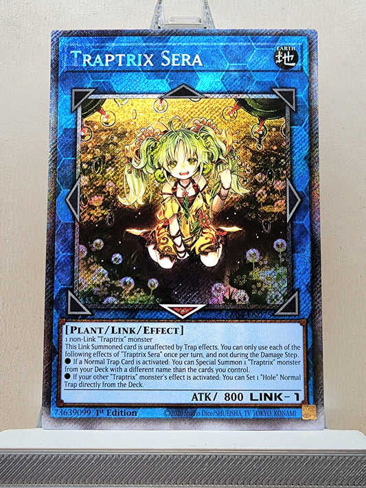 Yugioh! 1x Traptrix Sera (RA04 - Platinum Secret Rare) 1st Edition