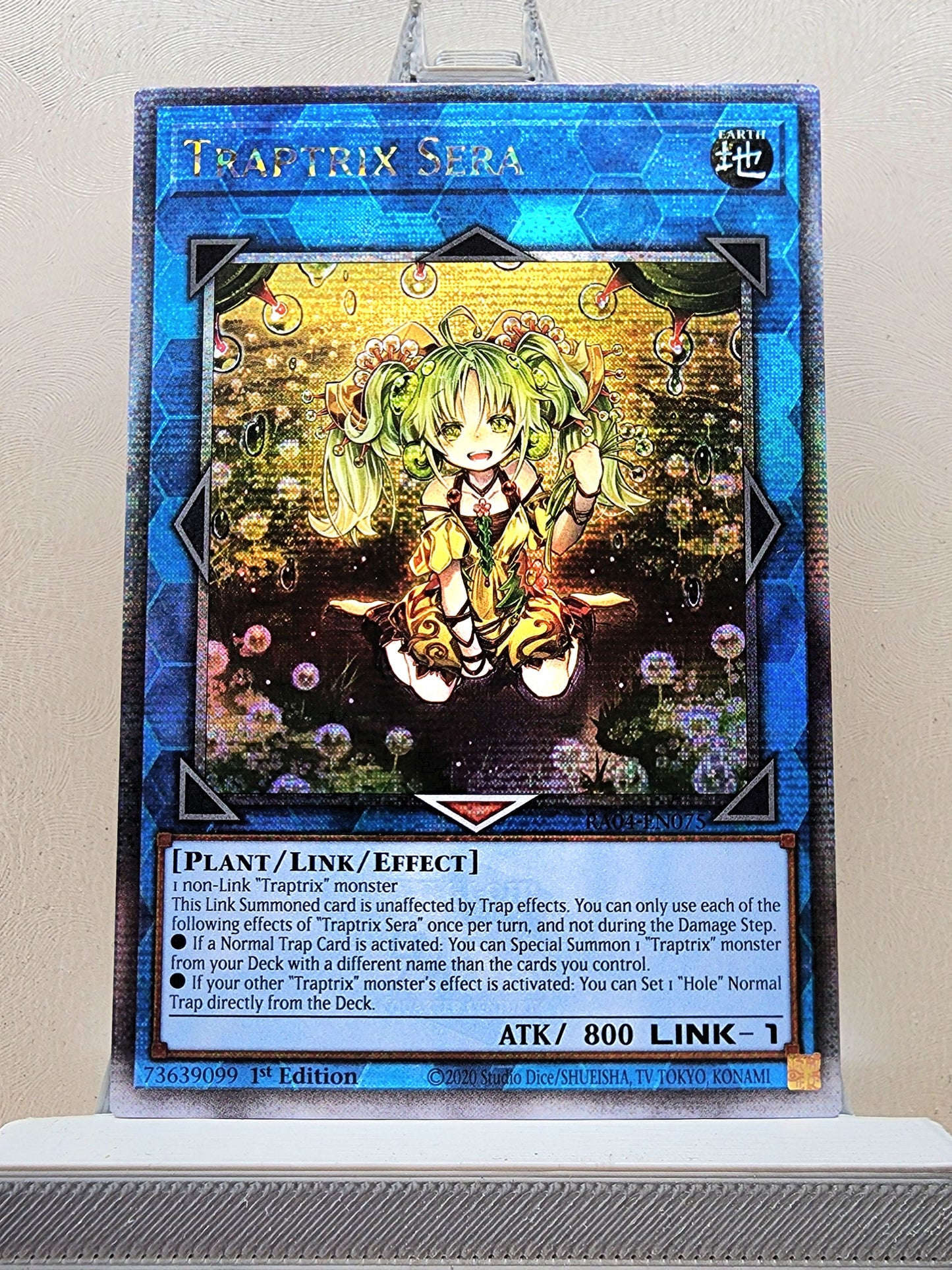Yugioh! 1x Traptrix Sera (RA04 - Quarter Century Secret Rare) 1st Edition