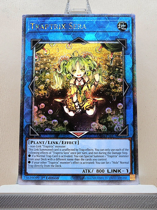 Yugioh! 1x Traptrix Sera (RA04 - Quarter Century Secret Rare) 1st Edition
