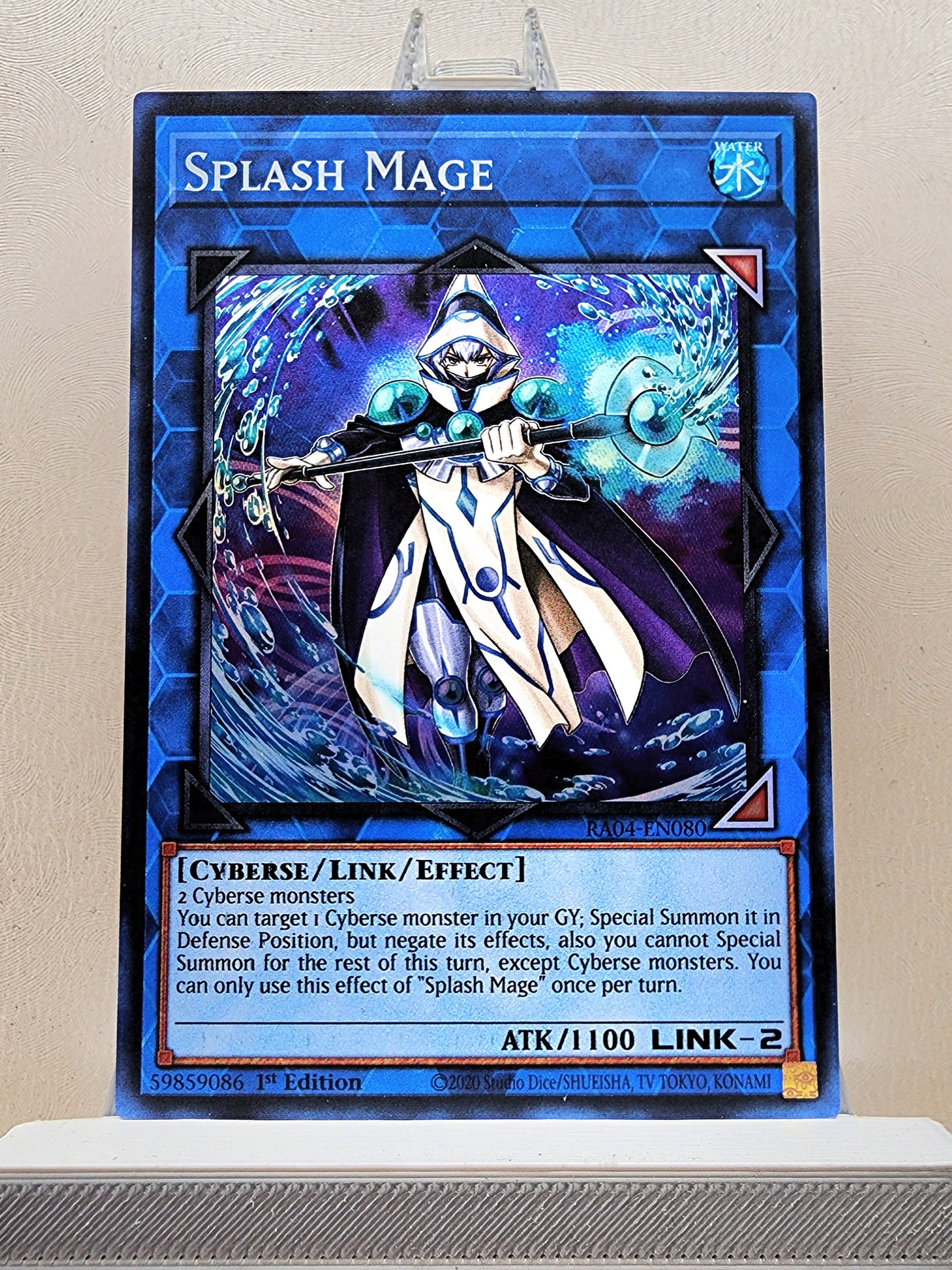 Yugioh! 1x Splash Mage (RA04 - Super Rare) 1st Edition
