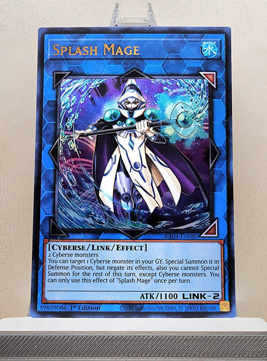 Yugioh! 1x Splash Mage (RA04 - Ultra Rare) 1st Edition