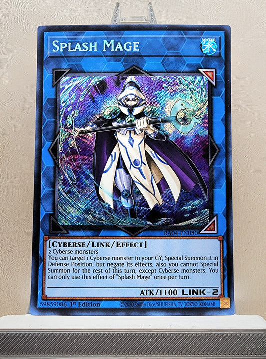 Yugioh! 1x Splash Mage (RA04 - Secret Rare) 1st Edition