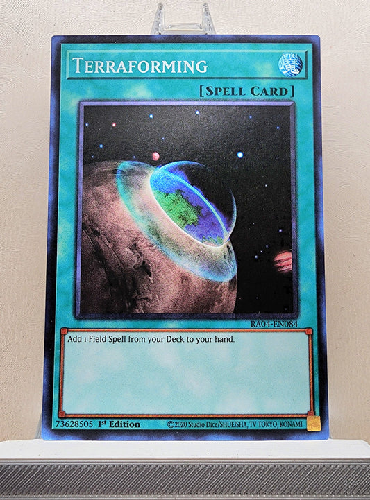 Yugioh! 1x Terraforming (RA04 - Super Rare) 1st Edition
