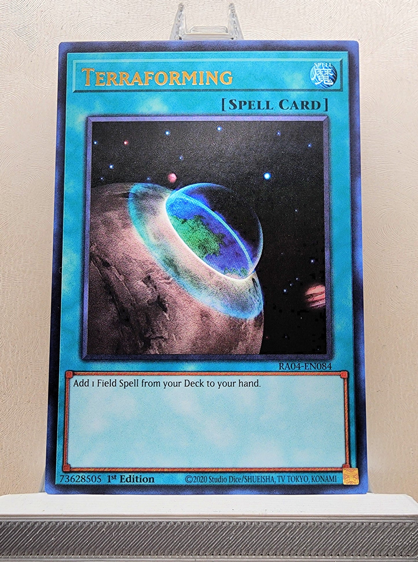 Yugioh! 1x Terraforming (RA04 - Ultra Rare) 1st Edition