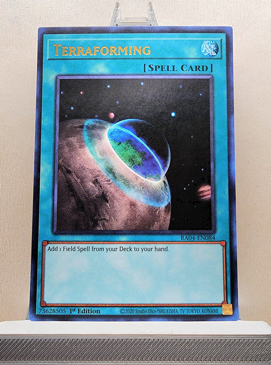 Yugioh! 1x Terraforming (RA04 - Ultra Rare) 1st Edition
