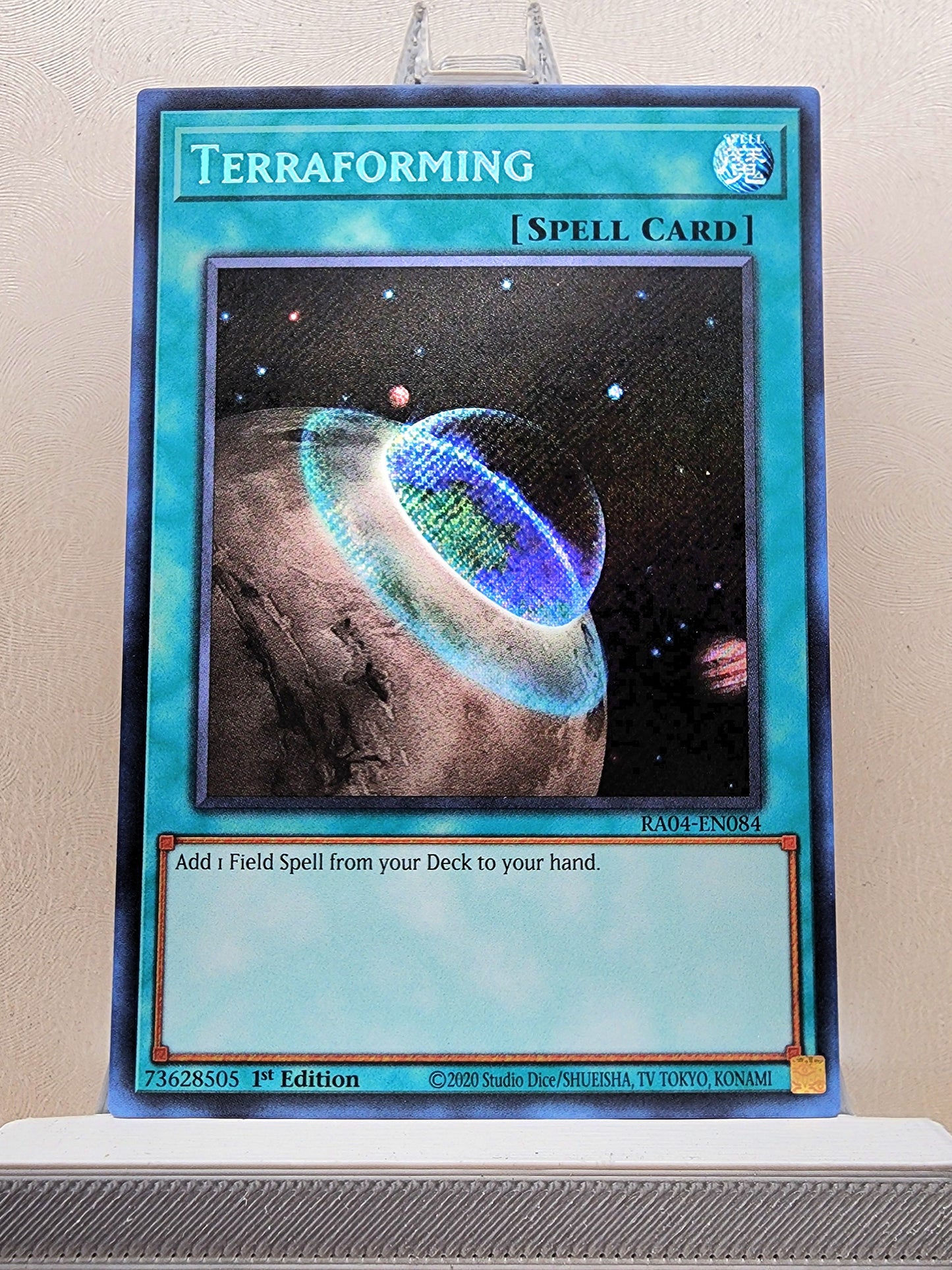 Yugioh! 1x Terraforming (RA04 - Secret Rare) 1st Edition