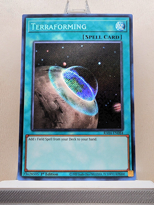Yugioh! 1x Terraforming (RA04 - Secret Rare) 1st Edition