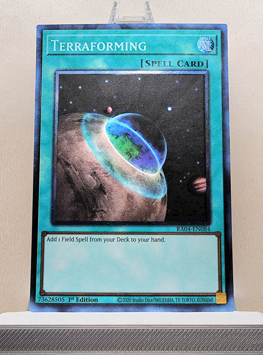 Yugioh! 1x Terraforming (RA04 - Prismatic Collectors Rare) 1st Edition