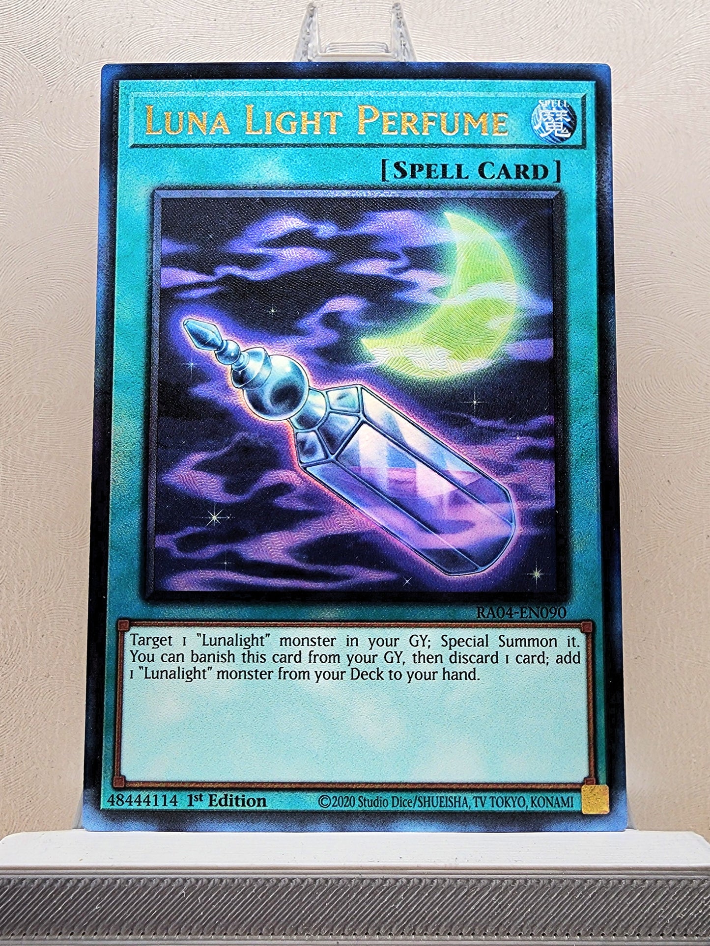 Yugioh! 1x Luna Light Perfume (RA04 - Prismatic Ultimate Rare) 1st Edition