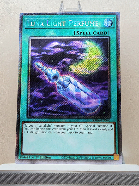 Yugioh! 1x Luna Light Perfume (RA04 - Platinum Secret Rare) 1st Edition
