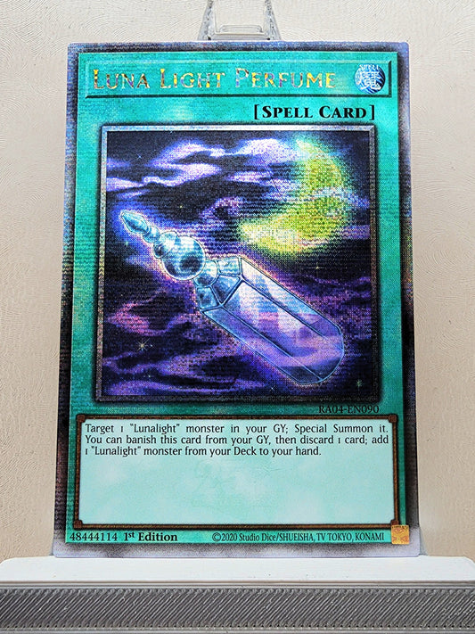 Yugioh! 1x Luna Light Perfume (RA04 - Quarter Century Secret Rare) 1st Edition