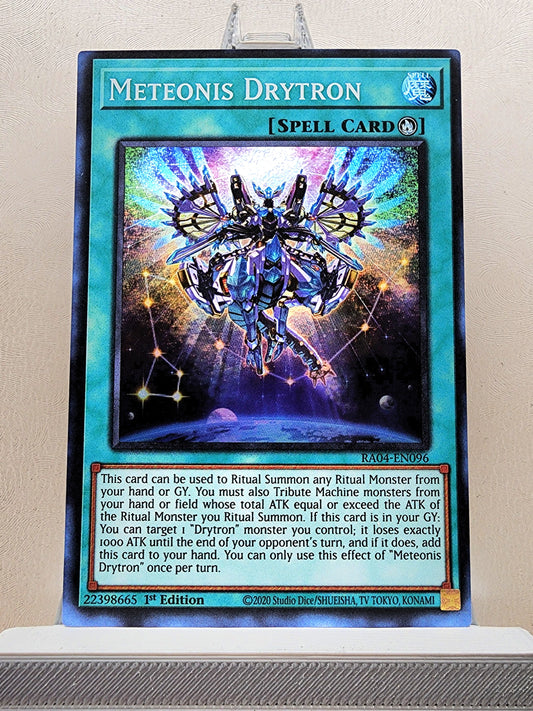 Yugioh! 1x Meteonis Drytron (RA04 - Super Rare) 1st Edition