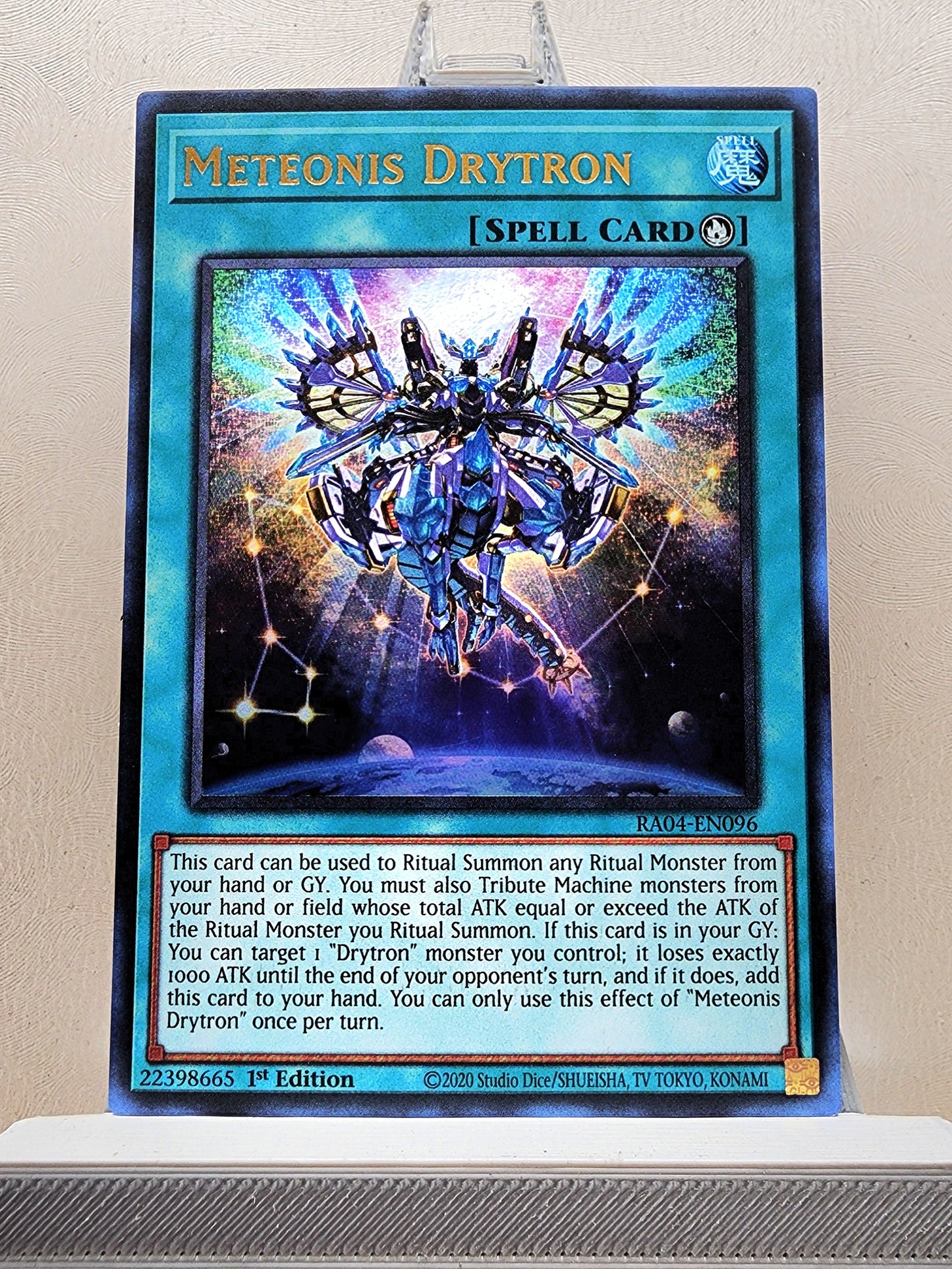 Yugioh! 1x Meteonis Drytron (RA04 - Ultra Rare) 1st Edition