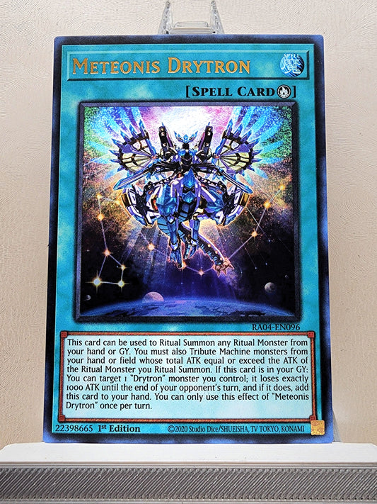 Yugioh! 1x Meteonis Drytron (RA04 - Ultra Rare) 1st Edition