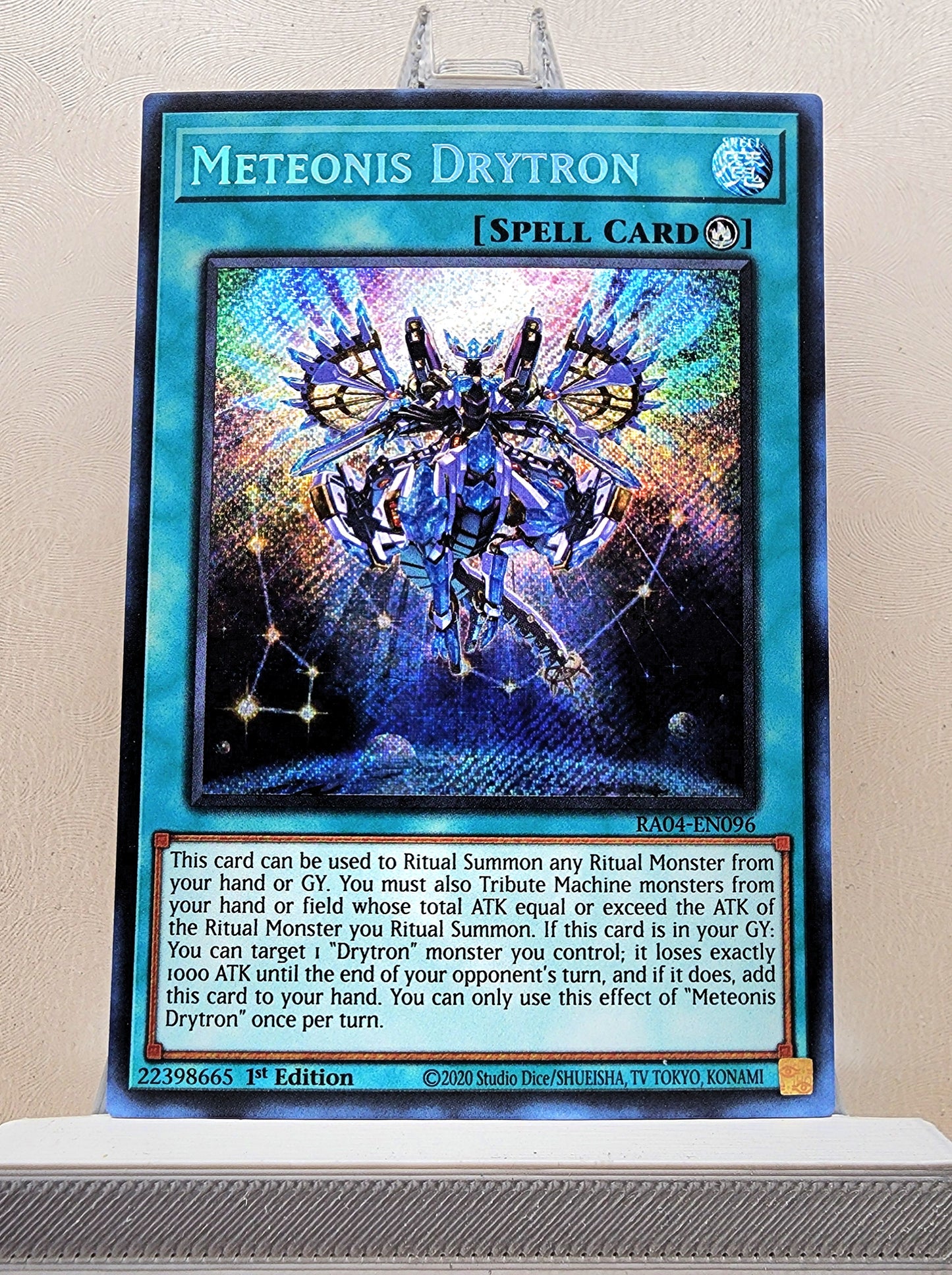 Yugioh! 1x Meteonis Drytron (RA04 - Secret Rare) 1st Edition