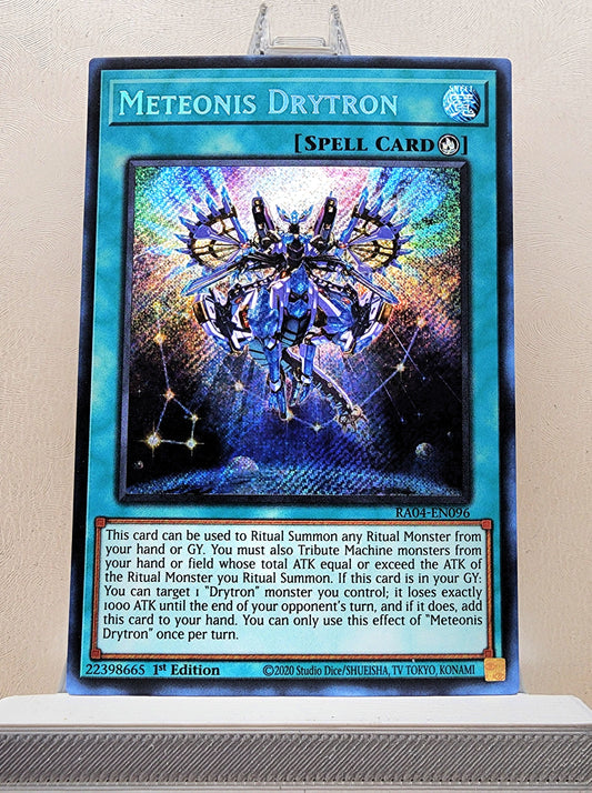 Yugioh! 1x Meteonis Drytron (RA04 - Secret Rare) 1st Edition