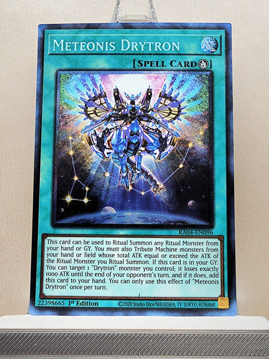 Yugioh! 1x Meteonis Drytron (RA04 - Prismatic Collectors Rare) 1st Edition