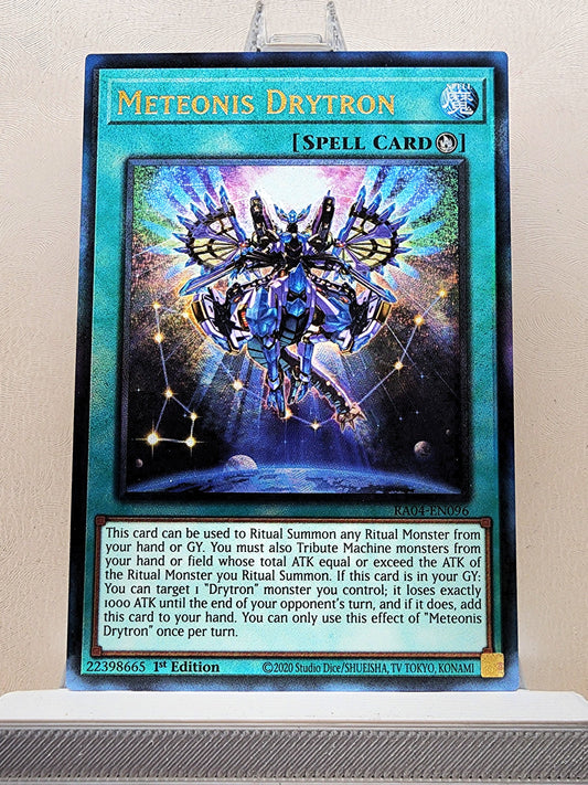 Yugioh! 1x Meteonis Drytron (RA04 - Prismatic Ultimate Rare) 1st Edition