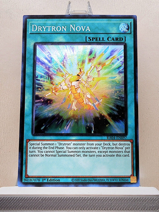 Yugioh! 1x Drytron Nova (RA04 - Super Rare) 1st Edition