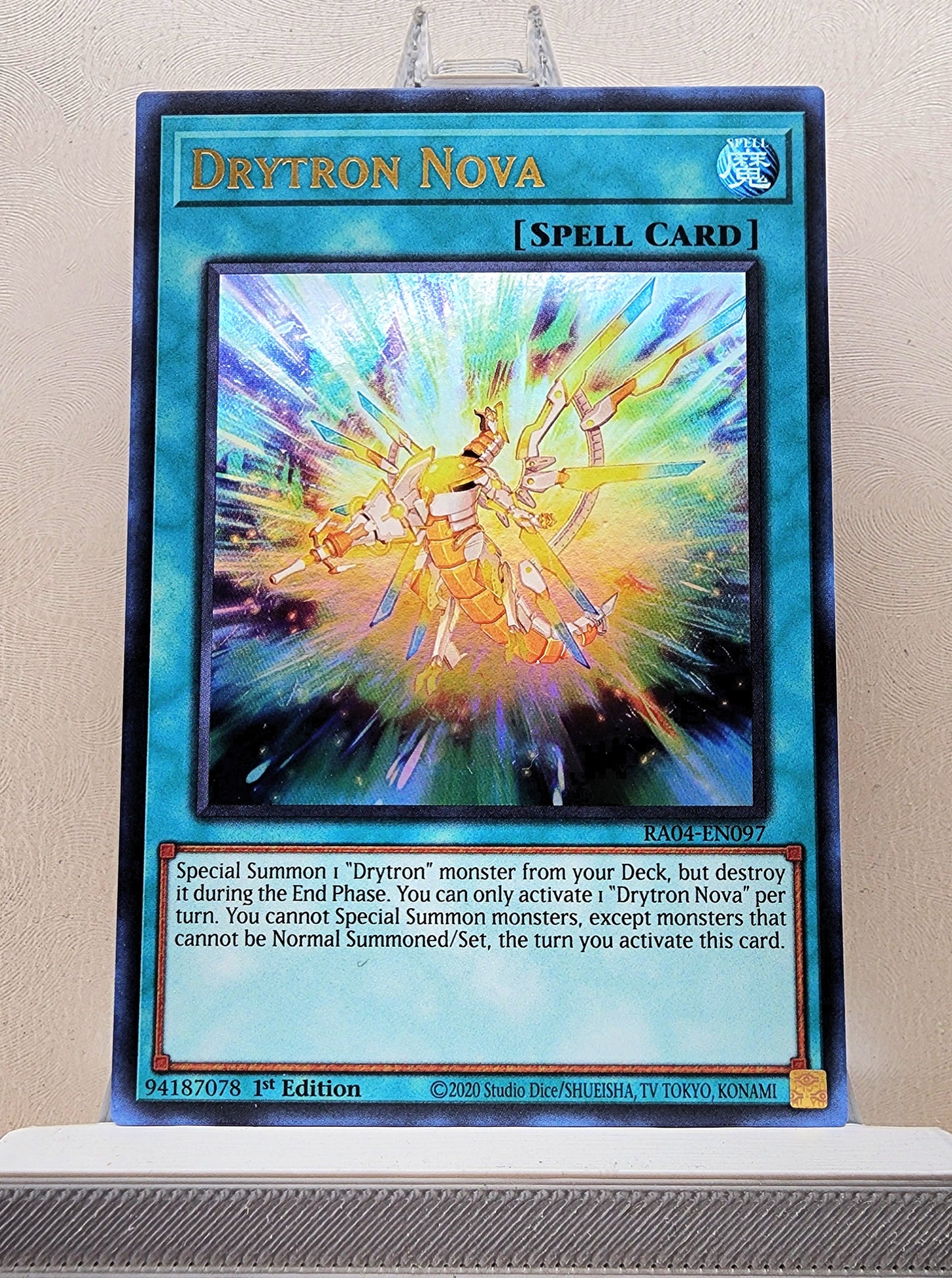 Yugioh! 1x Drytron Nova (RA04 - Ultra Rare) 1st Edition