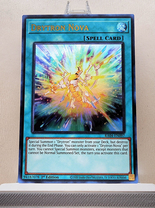 Yugioh! 1x Drytron Nova (RA04 - Ultra Rare) 1st Edition