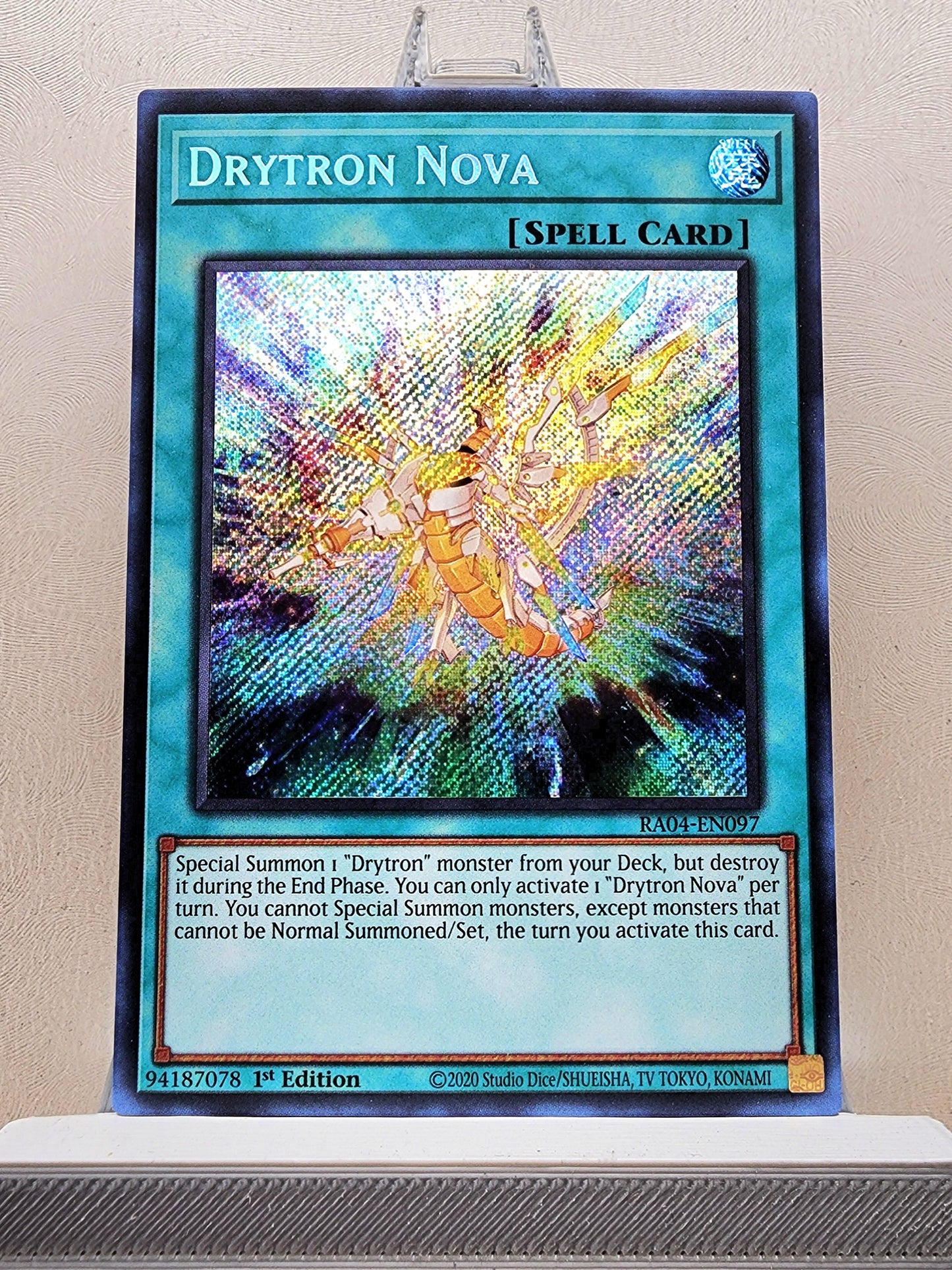 Yugioh! 1x Drytron Nova (RA04 - Secret Rare) 1st Edition