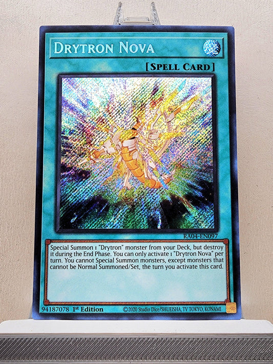 Yugioh! 1x Drytron Nova (RA04 - Secret Rare) 1st Edition