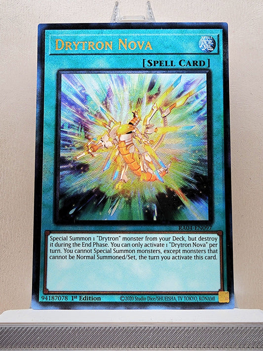 Yugioh! 1x Drytron Nova (RA04 - Prismatic Ultimate Rare) 1st Edition