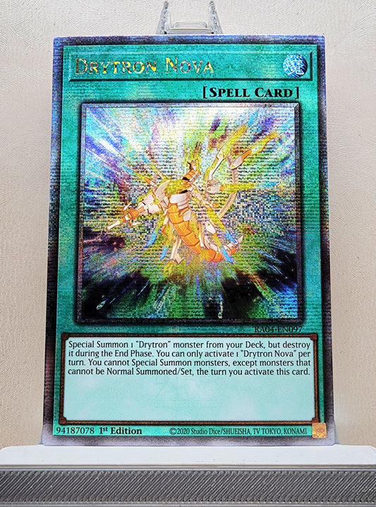Yugioh! 1x Drytron Nova (RA04 - Quarter Century Secret Rare) 1st Edition