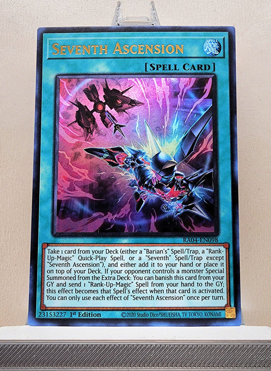 Yugioh! 1x Seventh Ascension (RA04 - Ultra Rare) 1st Edition